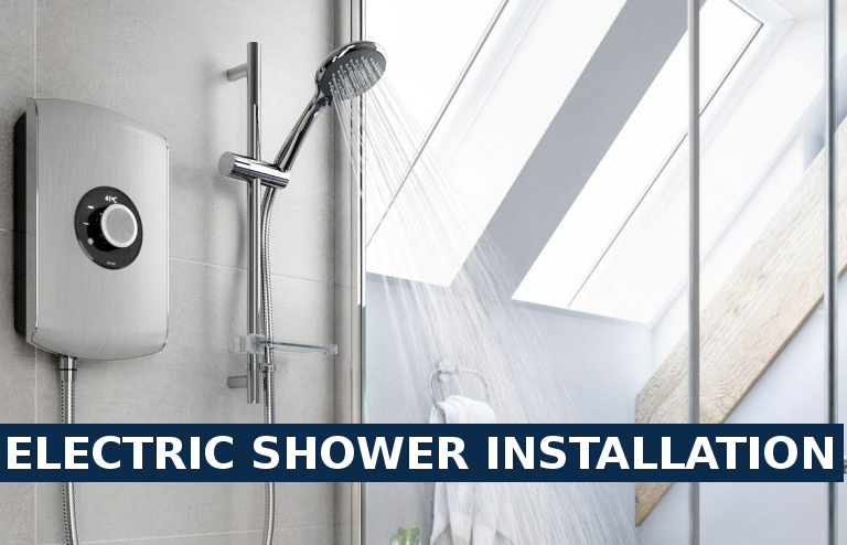 Electric shower installation Wimbledon